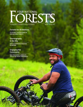 Your National Forests Magazine Winter/Spring 2021 Cover