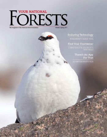 Your National Forests Magazine Winter/Spring 2017 Cover